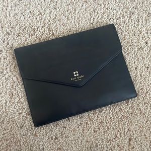 Kate Spade Perfectly Placed Black Envelope Clutch